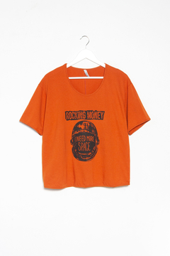 Remera Naomi, Remera escote redondo estampa Astronauta