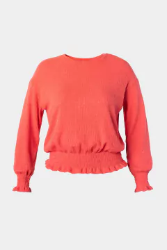 Sweater FLEUR, Sweater con mangas y cintura abuchonada