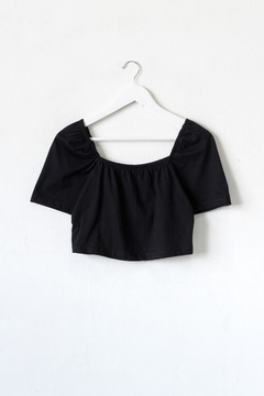 Top AQUA, Top bando con mangas abuchonadas - tienda online