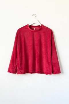 Sweater RAINBOW, Sweater recto cuello redondo con aberturas a los laterales - tienda online