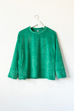 Sweater RAINBOW, Sweater recto cuello redondo con aberturas a los laterales