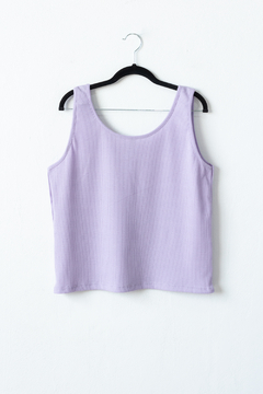 Musculosa SAUCE, Musculosa de waffle con cartera y botones en lateral