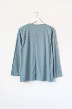 Remera IKIA, Remera recta, manga larga con cuello redondo y term curva (ESTAMPA CALIFORNIA) - SYES | Mayorista