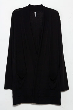S605/A Syes, Saco de lanilla con bolsillos, Talles grandes - tienda online