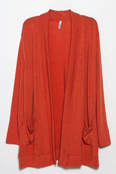S605/A Syes, Saco de lanilla con bolsillos, Talles grandes - SYES | Mayorista