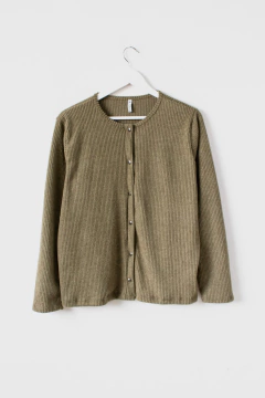 Saco AMINA, Saquito con cartera, ojal y botones