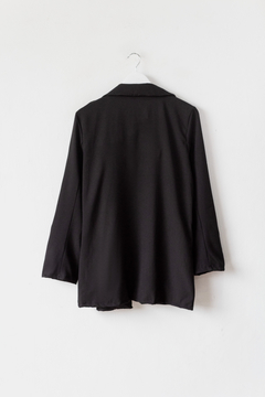 Blazer MUNA, Blazer largo con solapa y sin botones - comprar online
