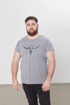 Remera DAFNE - UNISEX - , Remera cuello redondo oversize, Estampa FAR WEST en internet