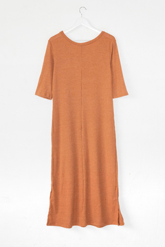 Imagen de Vestido YUE, Vestido morley largo con mangas 3/4