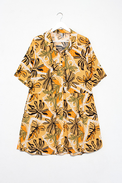 Vestido Virshi, Vestido camisero estampado - SYES | Mayorista