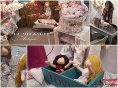 DECORACIÓN EXPO PRESENTE 2014-CABELLO DE ÁNGEL - CARRETILLA VINTAGE CANASTAS -SILLA ALMOHADONES