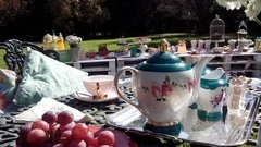 VAJILLA VINTAGE TEA PARTY - VAJILLA ANTIGUA