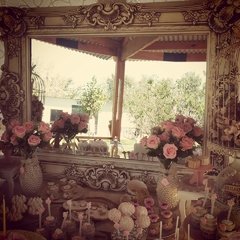 ESPEJO SHABBY CHIC ANTIGUO