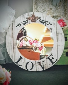 CARTELES AFICHES ESPEJOS VINTAGE SHABBY CHIC - LA MELANGE 
