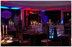 CANDELABROS DE ESTILO METAL PLATA Y MARCOS FRANCESES - NOCHE PARISINA -AÑO NUEVO HOTEL SOFITEL - comprar online