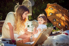 OBJETOS VINTAGE Y SHABBY CHIC AMBIENTACION BOOK ALMA Y SU MAMA -CUMPLEAÑOS Y PHOTOBOOK