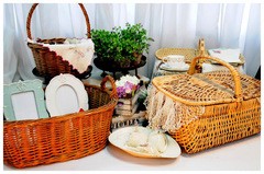 VALIJAS VINTAGE CAJONES CANASTAS FLORES CARRETILLA MESA DE CAMPO - tienda online