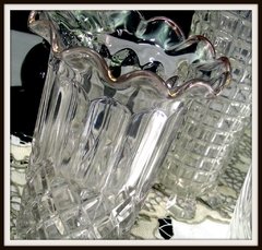 FLOREROS JARRONES CENTROS DE MESA DE CRISTAL - LA MELANGE 