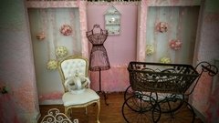 MANIQUI VINTAGE ANTIGUO - ESPEJOS -JAULITAS -CANDY BAR AMBIENTACIONES VINTAGE realizada por "LE PETIT BOUTIQUE PASTRY" "