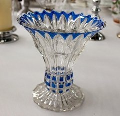 FLOREROS JARRONES CENTROS DE MESA DE CRISTAL
