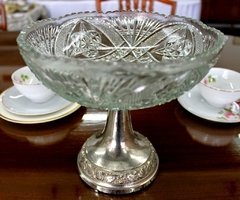 Imagen de FLOREROS JARRONES CENTROS DE MESA DE CRISTAL