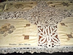 ALQUILER MANTELES , SERVILLETAS, CARPETAS, CAMINOS , MANTELERIA ANTIGUA (copia) - LA MELANGE 