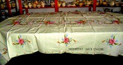 ALQUILER MANTELES , SERVILLETAS, CARPETAS, CAMINOS , MANTELERIA ANTIGUA - comprar online