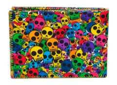 Billetera Calaveras Colores en internet