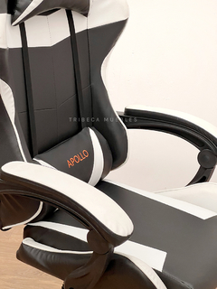 EGC227 Silla Gamer Black White E-DRA