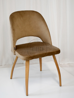 Silla Lotus Taupe Pana Base Natural - 834/TA-T en internet