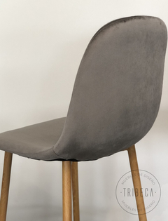 Banqueta Shammy Pana Gris Claro - BC901/GCT - comprar online