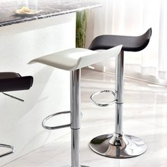 RT-106 Banqueta Ecocuero Blanca - TRIBECA