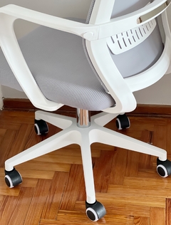 Imagen de Silla Oaklan Gris + Blanco - M4001/GB