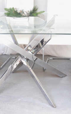 Mesa Madden Base Cromo 160 - DT2212/CR - tienda online