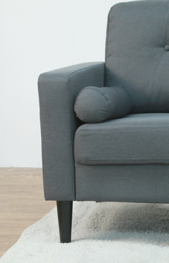 SOFA BOYD GRIS OSCURO BASE NEGRA BOYD/GO - TRIBECA