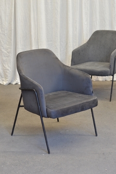 Sillón Jack Gris Oscuro Pana - MR010N/GO-T - TRIBECA