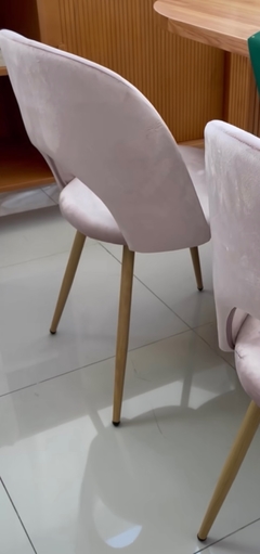 Silla Myra Rosa Pana Base Natural - S-35M/RO-T en internet