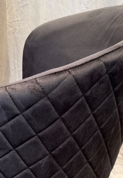 Silla Olive Gris Oscuro Pana - S-25N/GO-T - TRIBECA
