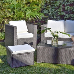 Set Molly Dark Grey + Puff - XD2114/G - comprar online
