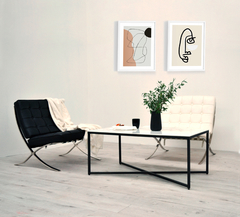 Mesa Ratona Aurora Base Negra 110x60x48 - CT301N/M en internet