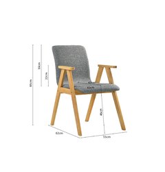 SILLA ALANNA CON APOY. EXPRESO ES5090/WE