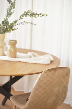 Imagen de Silla Albis Taupe Pana - S-02M/TA