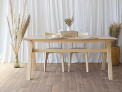 MESA ALBA NAT.WHITE 160 X 090 DT6600NW/S - comprar online
