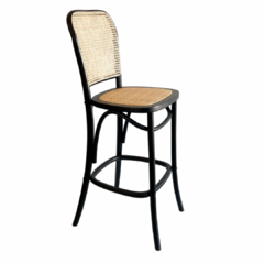 Banqueta Praga Negra - KB6712/BN