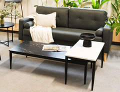SOFÁ BRETT GRIS OSCURO BASE MADERA BRETT/GO - comprar online