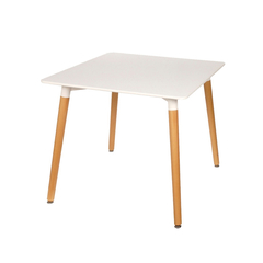 Mesa Eames Cuadrada Blanca C-603-2