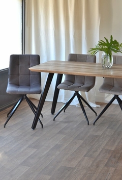 Mesa Ashley Natural Base Negra 140 - RT-1830/S - TRIBECA