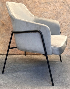 sillón Jack Gris Claro Pana - MR010N/GC-T