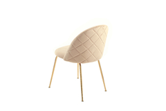 Silla Sybil Taupe Base Dorada DC608TA en internet