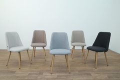 Silla Tess Gris Claro Chenille G-91/GC - TRIBECA